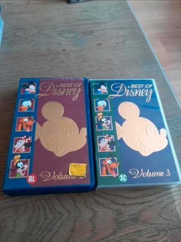 Best of Disney Volume 2 en 3 op videoband.  beschikbaar voor biedingen