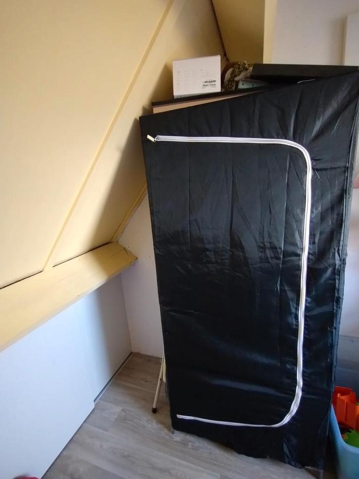 Ikea stoffen kledingkast, Huis en Inrichting, Kasten | Kledingkasten, Zo goed als nieuw, 150 tot 200 cm, 50 tot 100 cm, 50 tot 75 cm