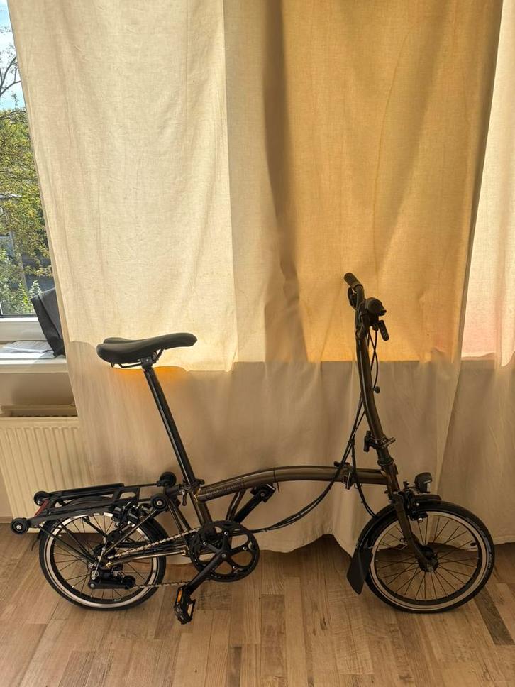 BROMPTON H6R in RAW LACQUER FINISH, Fietsen en Brommers, Brommerhelmen, Ophalen of Verzenden