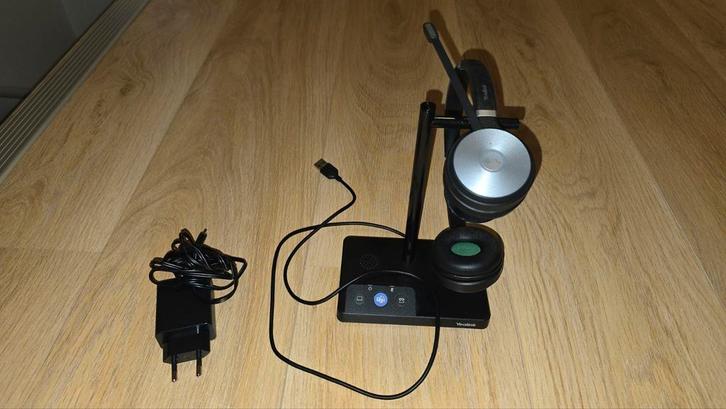 Yealink WHB620 Draadloze Dect Headset, Computers en Software, Headsets, Zo goed als nieuw, Ophalen of Verzenden