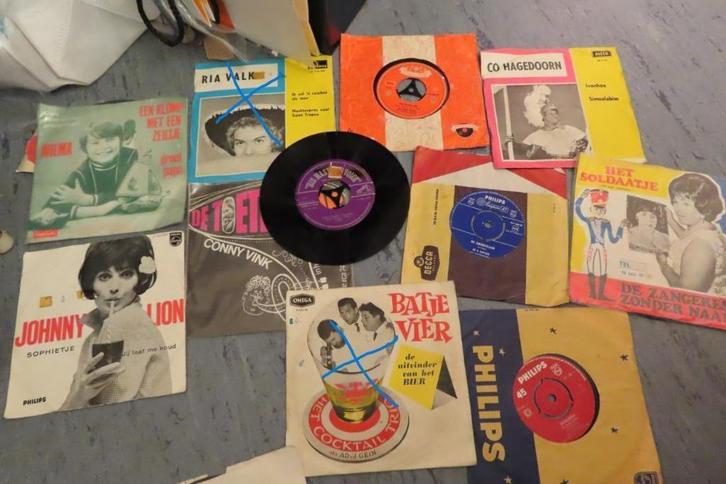 vinyl singles singles 50/60er jaren o.a .W.Alberti, Cats,, Cd's en Dvd's, Vinyl Singles, Gebruikt, Pop, Verzenden