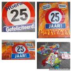Versiering 25 jaar, Ophalen of Verzenden, Zo goed als nieuw, Versiering, Verjaardag