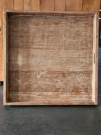 Dienblad groot  80 cm  x 80 cm, Huis en Inrichting, Woonaccessoires | Dienbladen, Ophalen, Vierkant, Hout