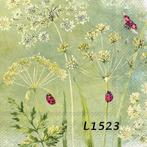 Servetten decoupage/bullet journal –lieveheersbeestjes L1523, Verzenden, Nieuw, Materiaal