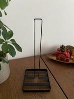 Keukenrolhouder - Zwart Metaal, Ophalen of Verzenden, Zo goed als nieuw