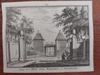 281 / Hous Oud Poelgheest of Alkemade Rhijnland, Antiek en Kunst, Kunst | Etsen en Gravures, Ophalen of Verzenden