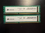 Corsair DDR3 8GB dual channel geheugen (2x4GB), 1333mhz, Computers en Software, RAM geheugen, 8 GB, DDR3, Ophalen of Verzenden