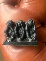 Drie Wijze Apen Beeld, Verzamelen, Beelden en Beeldjes, Ophalen of Verzenden, Gebruikt, Dier