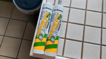 Twee tubes Den Braven Window seal plus beschikbaar voor biedingen