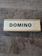 Mulo Domino Spel in Houten Doos, Ophalen of Verzenden, Zo goed als nieuw, Overige typen