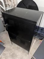 Metalen kast zwart, 104x40x60 cm, Huis en Inrichting, Ophalen, Zo goed als nieuw