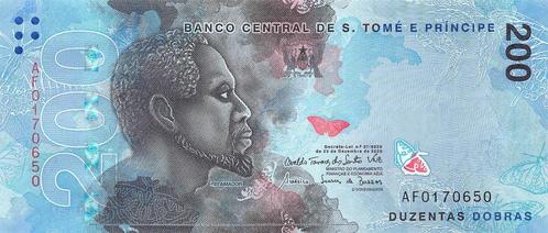 St. Thomas en Prince 200 Dobras 2020 Unc, Banknote24, Postzegels en Munten, Bankbiljetten | Afrika, Los biljet, Overige landen