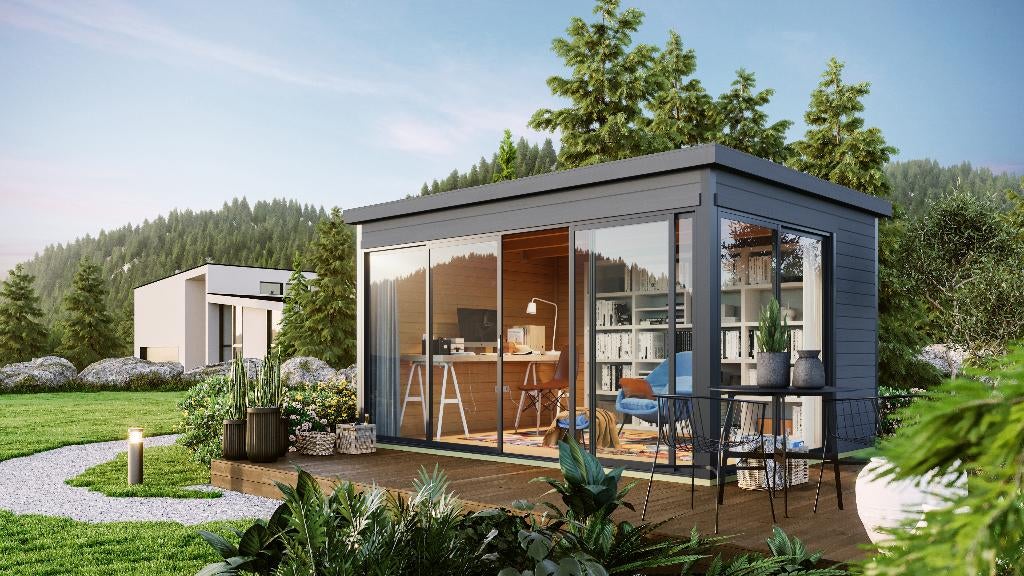 NIEUW Luxe blokhut Domeo 4 Set, Verzenden, Nieuw