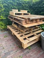 Stapel houten pallets, Doe-het-zelf en Verbouw, Hout en Planken, Ophalen, Zo goed als nieuw, Minder dan 200 cm, Pallet