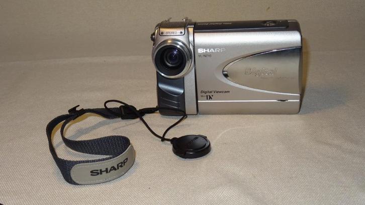 SHARP VL-NZ10S Digitale Mini Dv met Firewire om Digitalesere, Audio, Tv en Foto, Videocamera's Digitaal, Zo goed als nieuw, Camera