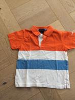 Leuke gestreepte polo RL met oranje-wit en lichtblauw 98/104, Gebruikt, Ophalen of Verzenden, Shirt of Longsleeve, RL mss