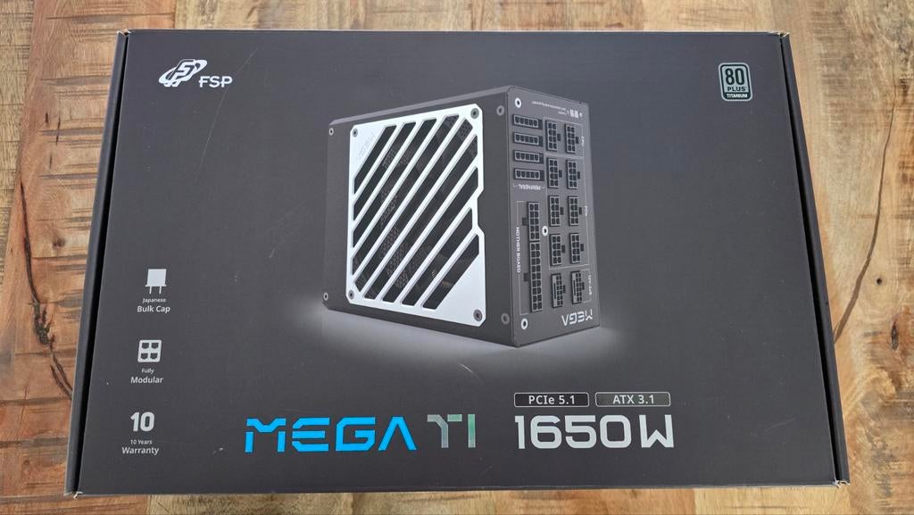 FSP MEGA TI 1650W Voeding - Nieuwstaat, Computers en Software, Ophalen of Verzenden, Zo goed als nieuw