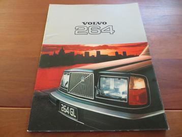 Folder Volvo 264 1977, zeer mooi! beschikbaar voor biedingen