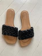 Scapa zwarte leren slippers 39, Kleding | Dames, Schoenen, Slippers, Ophalen of Verzenden, Zo goed als nieuw, Zwart