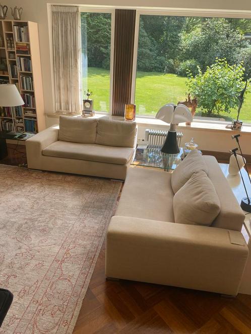 Minotti More designer bank (nieuw: €8.000), Huis en Inrichting, Banken | Complete zithoeken, Zo goed als nieuw, Ophalen