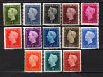 038 Nvph 474-486 koningin wilhelmina1947 postfris zie scans, Postzegels en Munten, Ophalen of Verzenden, Na 1940, Postfris