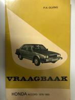 Vraagbaak Honda Accord - PH Olving, Verzenden