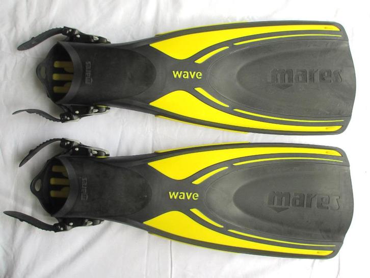 snorkelvinnen | duikvinnen | zwemvliezen Mares Wave -regular, Watersport en Boten, Snorkelen, Zo goed als nieuw, Snorkelvinnen