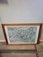 Oude kaart van de Biesbosch in lijst, Ophalen