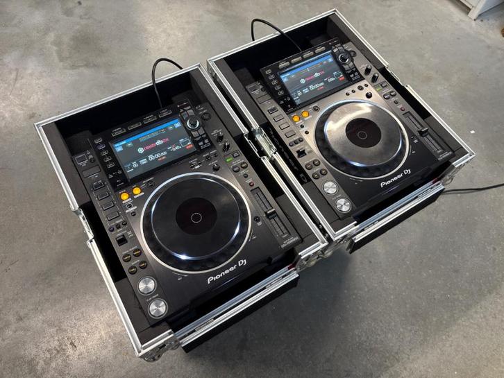 Pioneer 2x CDJ2000NXS2 DJ Spelers Set, Muziek en Instrumenten, Dj-sets en Draaitafels, Gebruikt, Dj-set, Pioneer, Ophalen