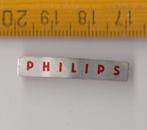 Philips Radio Logo embleem schildje, Antiek en Kunst, Antiek | Tv's en Audio, Ophalen of Verzenden