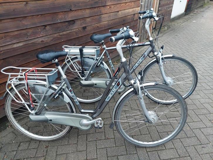Rih dames en heren elektrische fietsen lees adv, Fietsen en Brommers, Elektrische fietsen, Overige merken, 51 tot 55 cm, Ophalen