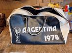 Vintage Voetbal Worldcup 1978 Argentina lederen tas, Maat XL, Ophalen of Verzenden, Gebruikt, Overige typen