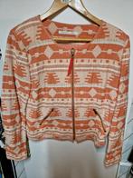 YAYA TERRA/ECRU KLEUR JASJE MET RITS MAAT 40, Maat 38/40 (M), Overige kleuren, Nieuw, Ophalen of Verzenden