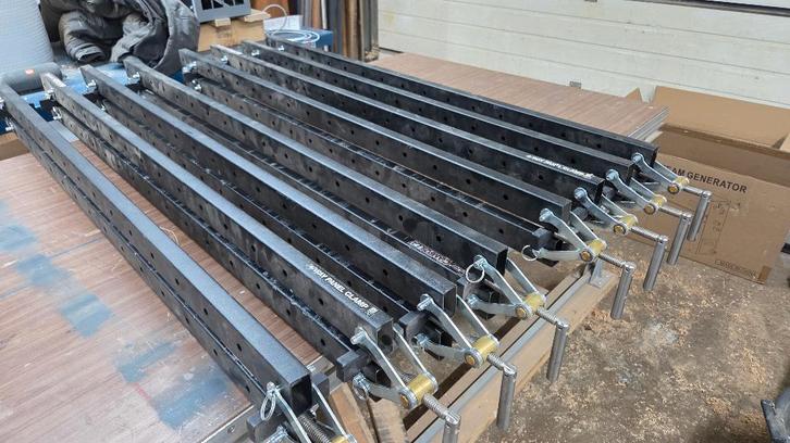 Woodpeckers ClampZilla 4-Way Panel Clamp – 127 cm, lijmtang, Doe-het-zelf en Verbouw, Gereedschap | Handgereedschap, Zo goed als nieuw