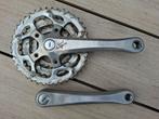 Sugino Impel 250 Triple Crankset 175mm, Fietsen en Brommers, Gebruikt, Crankstel of Pedalen, Overige merken, Mountainbike