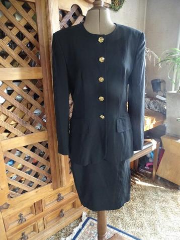 Escada blazer - zwart - wol - mt 38 beschikbaar voor biedingen