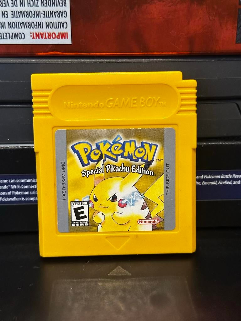 Pokémon Yellow - Special Pikachu Edition nintendo gameboy gb, Gebruikt, 1 speler, Ophalen of Verzenden, Role Playing Game (Rpg)