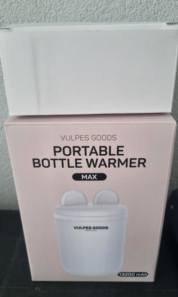 Vulpes Goods Flessenwarmer Pro - Draagbaar & Draadloos, Kinderen en Baby's, Babyvoeding en Toebehoren, Nieuw, Flessen- of potjesverwarmer