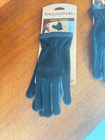 Zwarte paardrijhandschoenen – Maat XS t/m L beschikbaar voor biedingen