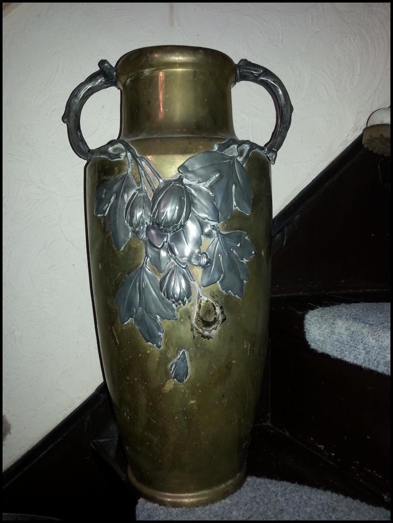 ***ANTIEKE PARAPLUE BAK- DECO VAAS ***, Ophalen of Verzenden