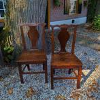 Paar Engelse stoelen 18e eeuwse country chairs, Ophalen