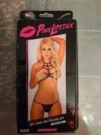 Nieuwe Pink Lipstick Setje M/L, Kleding | Dames, Pink Lipstick, Ophalen of Verzenden, Zwart, Setje