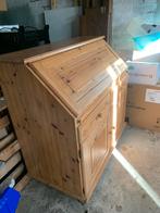 Grenen massief  bureau, Huis en Inrichting, Bureaus, Ophalen of Verzenden, Gebruikt