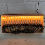 Vintage kerstverlichting kaars 16 lampjes met klem, Ophalen of Verzenden, Zo goed als nieuw