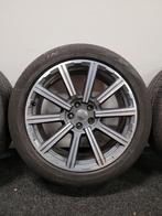 20 inch Origineel Audi Q5 SQ5 5x112 S-Line zomerbanden, Gebruikt, 255 mm, Banden en Velgen, Ophalen of Verzenden