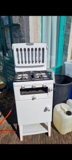 Brocant Gasfornuis met Oven, Witgoed en Apparatuur, Ophalen, Gebruikt, 4 kookzones, Gas
