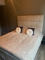 Nette boxspring 180cm, Ophalen, Tweepersoons, Zo goed als nieuw, 180 cm