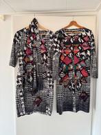 Jurk met lang vest en sjaal, merk Lizzy&Coco, mast 46 ( XL), Ophalen of Verzenden, Zo goed als nieuw, Jurk