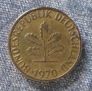 Munt: 5 Duitse pfennig 1970 [4834]  [PomuNi]	 beschikbaar voor biedingen