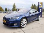 Tesla Model S 100D Performance pack Pano, Ultra High Audio,, Auto's, Tesla, Automaat, Gebruikt, Lichtsensor, Leder